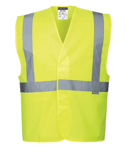 Gilet de signalisation fluorescent